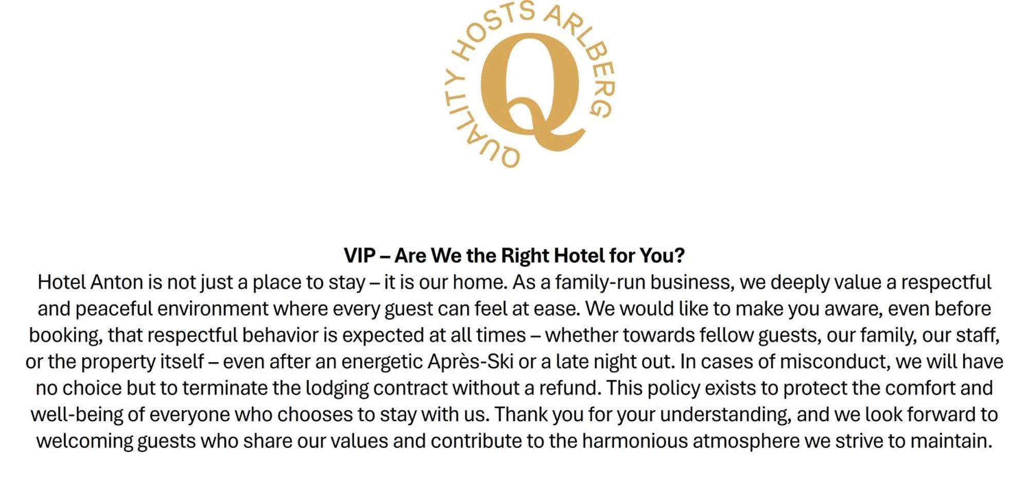 Quality Hosts Arlberg - Hotel Anton 圣安东阿尔贝格 外观 照片
